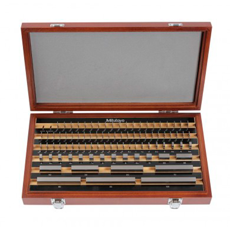 Mitutoyo Piece Steel Gauge Block Set Metric Grade